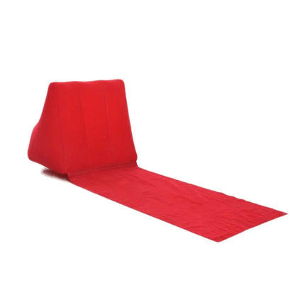 Inflatable Lounger Ergonomic Backrest Lightweight & Waterproof PVC