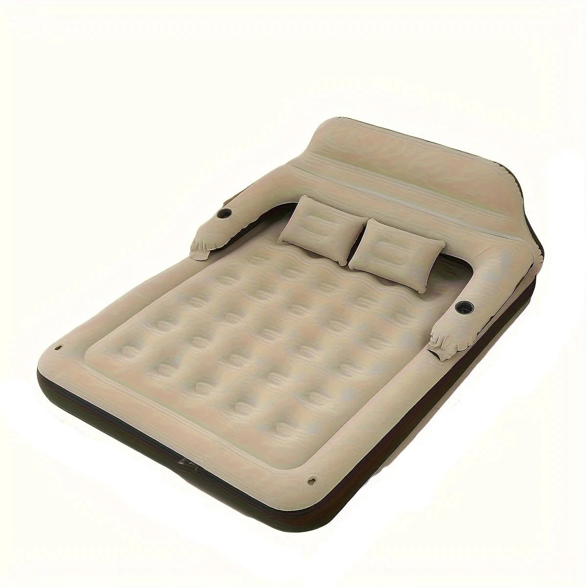 Inflatable Mattress with Built-In Pump – Restful Sleep and Spinal Support