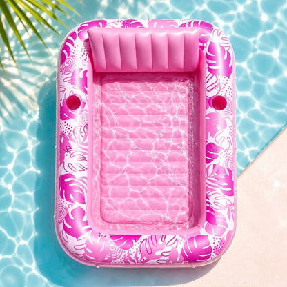 Inflatable Pool Float Lounger Roomy 178 cm Lightweight Packable