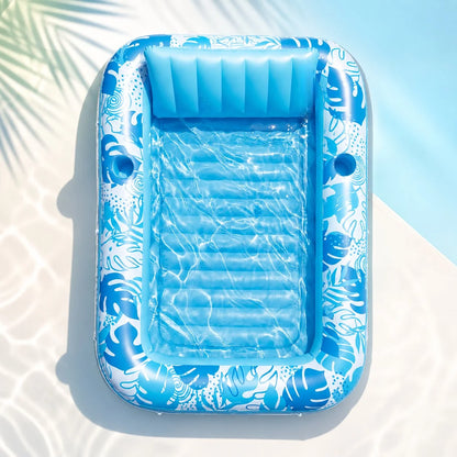Inflatable Pool Float Lounger Roomy 178 cm Lightweight Packable