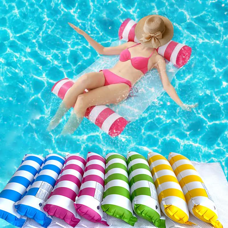 Inflatable Pool Mattress Lightweight Waterproof PVC Portable Float