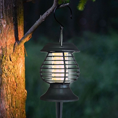 Insect Lamp Solar-Powered UV Trap Ground Spike