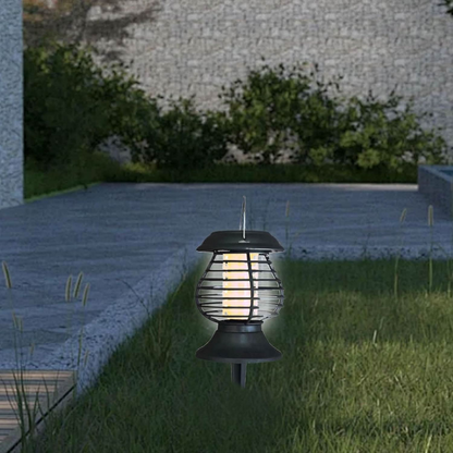 Insect Lamp Solar-Powered UV Trap Ground Spike