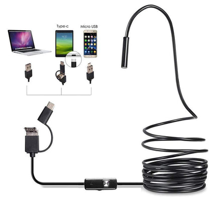 Inspection Camera USB-Powered Waterproof HD