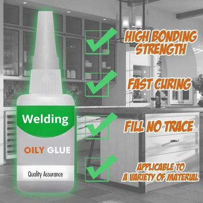 Instant Adhesive Fast-Curing Drip-Free Gel Set of 2