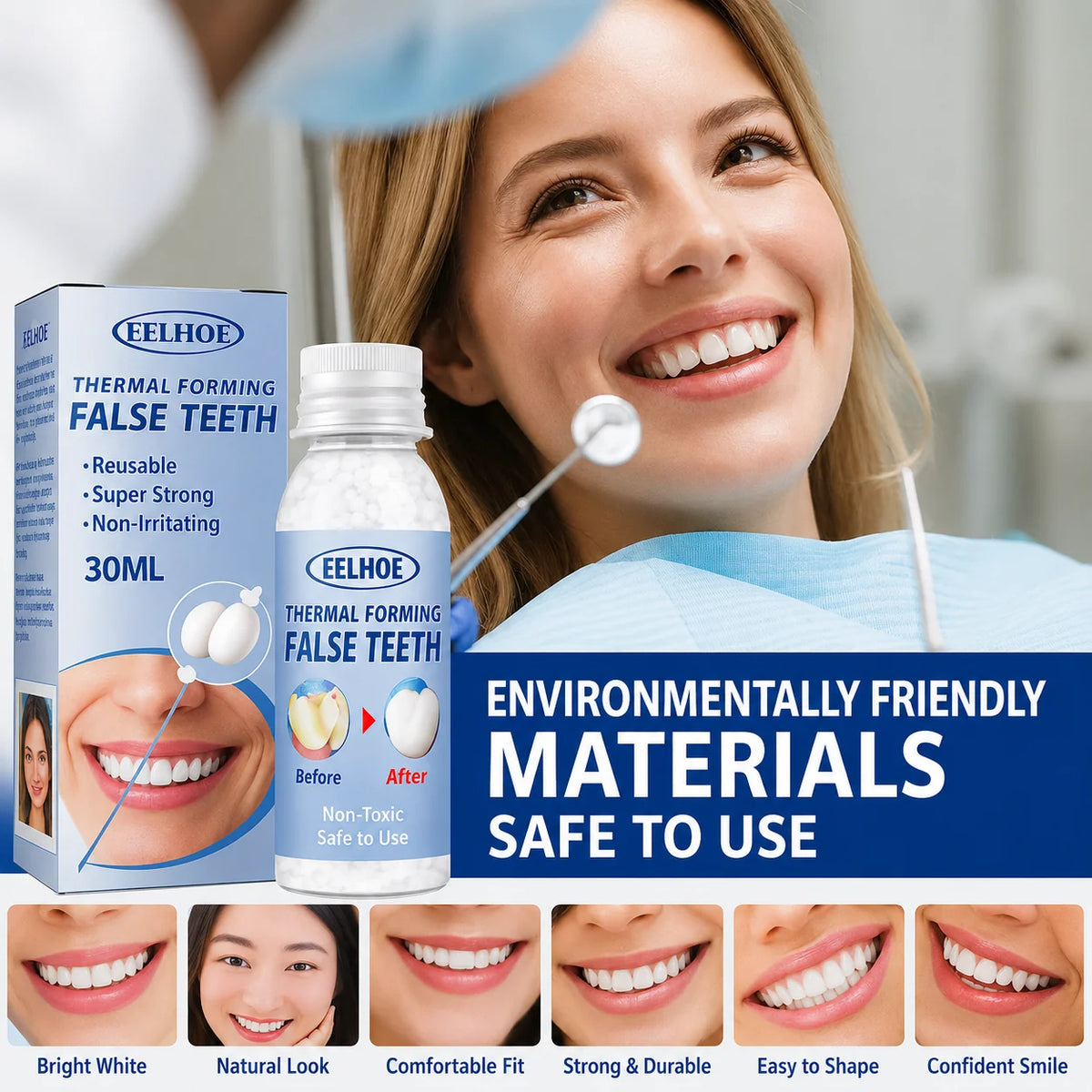 Instant Smile Repair Kit | Close Gaps & Amplify Confidence