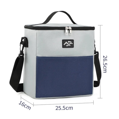 Insulated Cooler Bag Spacious Waterproof & Easy-Clean Lining
