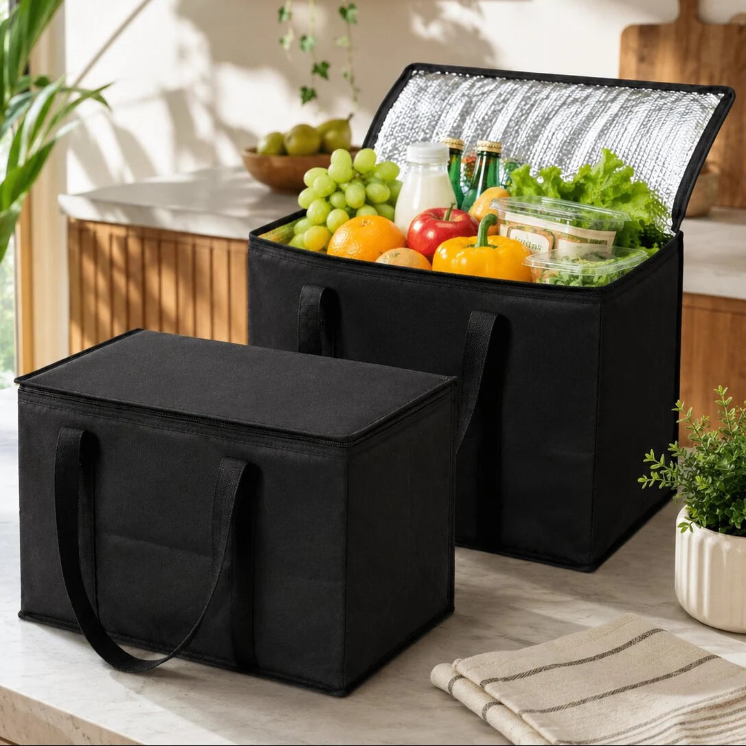 Insulated Cooler Tote XL Capacity Sturdy Handles