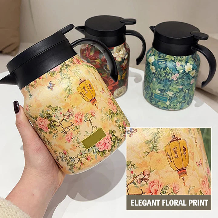 Insulated Jug Double-Walled Vacuum 1 L Push Button
