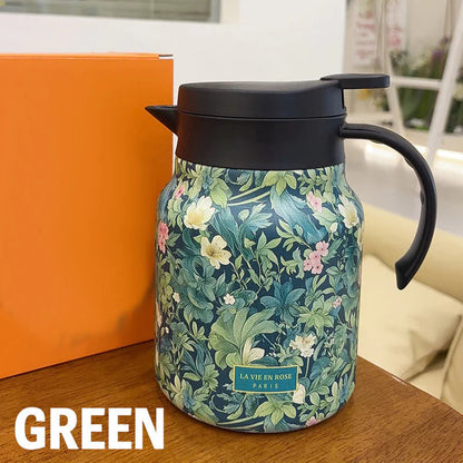 Insulated Jug Double-Walled Vacuum 1 L Push Button