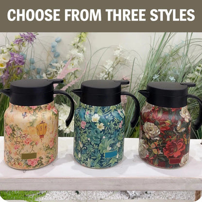 Insulated Jug Double-Walled Vacuum 1 L Push Button