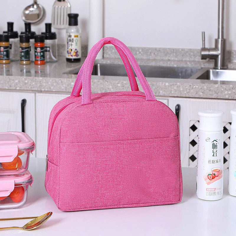 Insulated Lunch Bag Spacious Durable Easy-Clean