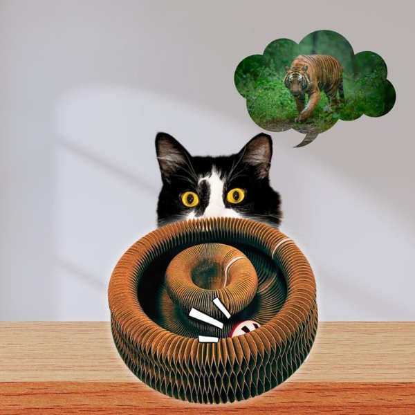 Interactive Cat Toy Unpredictable Movement Scratch-Resistant & Non-Toxic