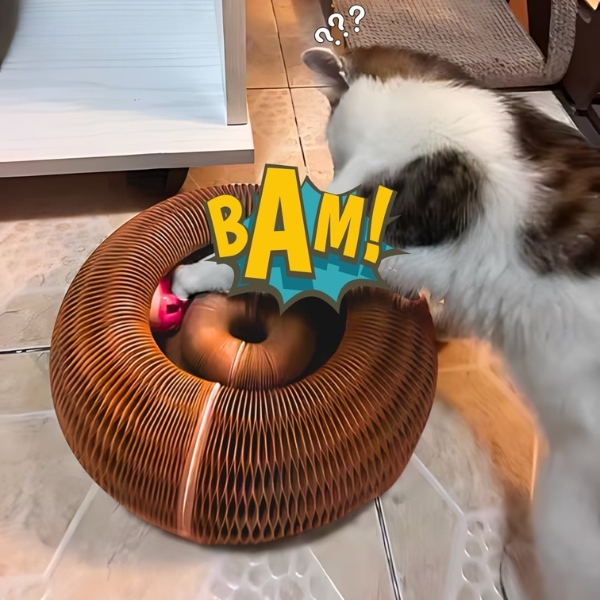Interactive Cat Toy Unpredictable Movement Scratch-Resistant & Non-Toxic