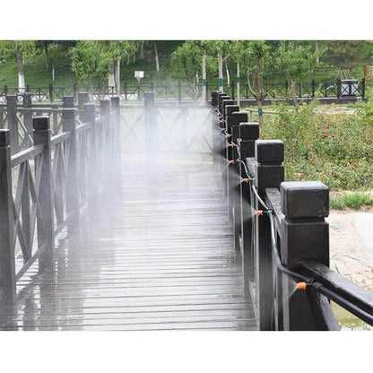 Irrigation Kit Adjustable Micro Spray Nozzles Cuttable Hose