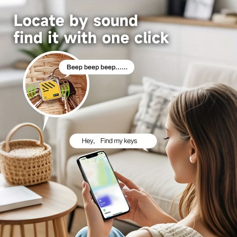 Item Tracker Real-Time Tracking Lightweight & Battery-Powered