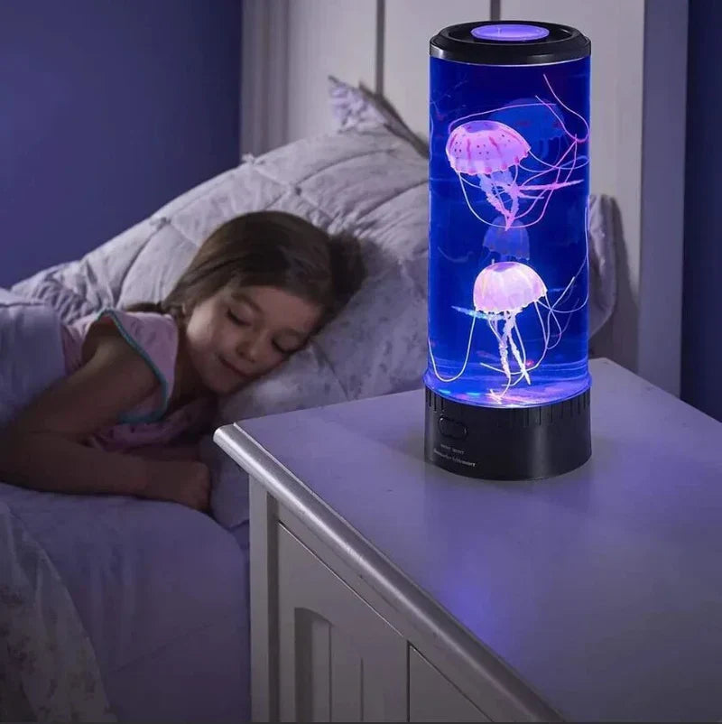 Jellyfish Lamp Color-Changing LEDs & USB-Powered