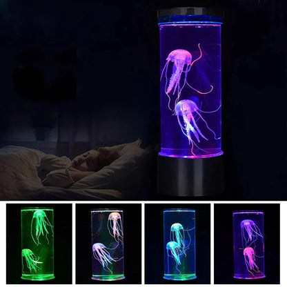 Jellyfish Lamp Color-Changing LEDs & USB-Powered
