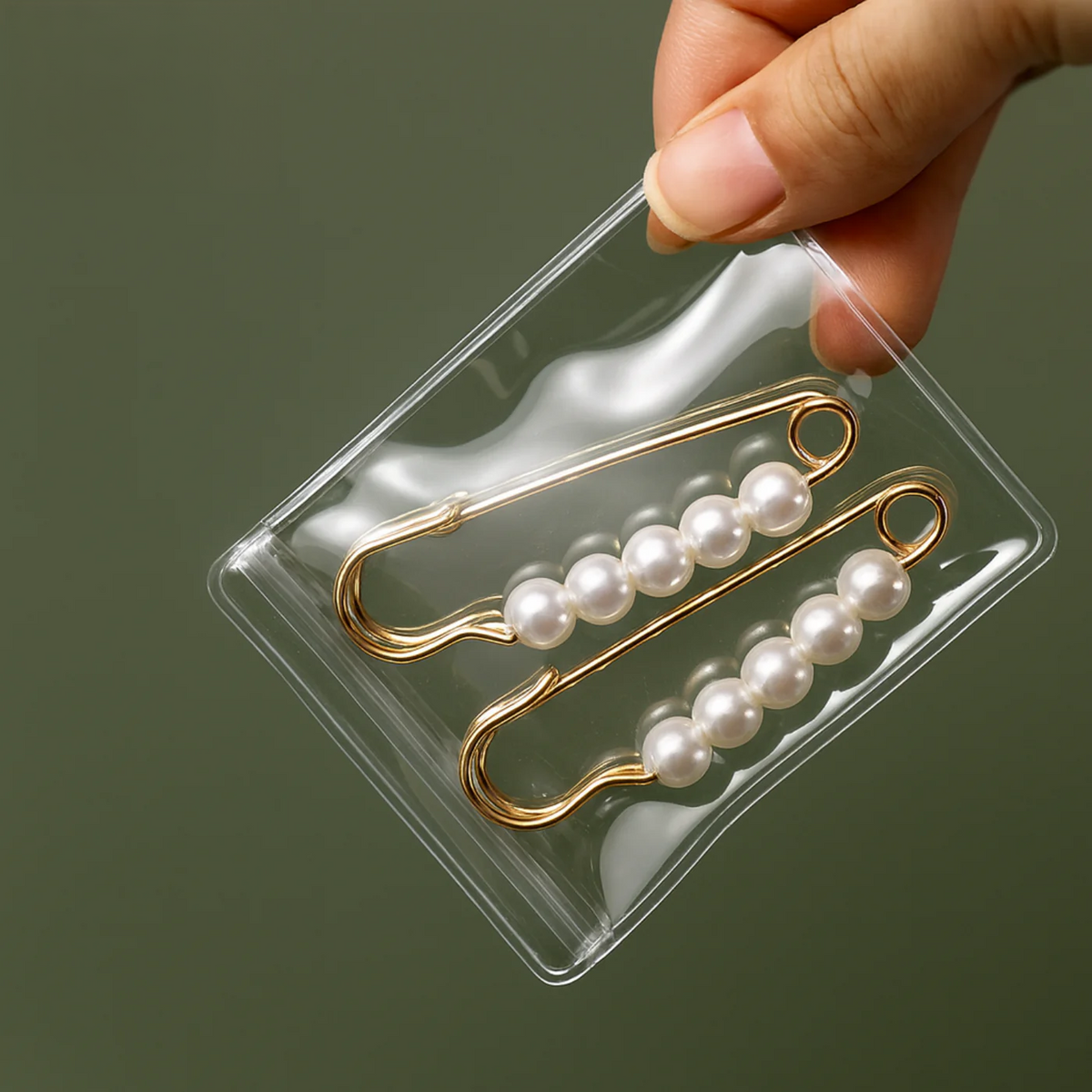 Jewelry Organizer Book 30 Clear Sealable Pockets