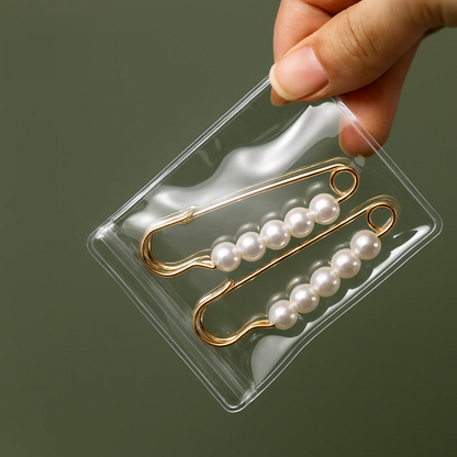 Jewelry Organizer Book 30 Clear Sealable Pockets