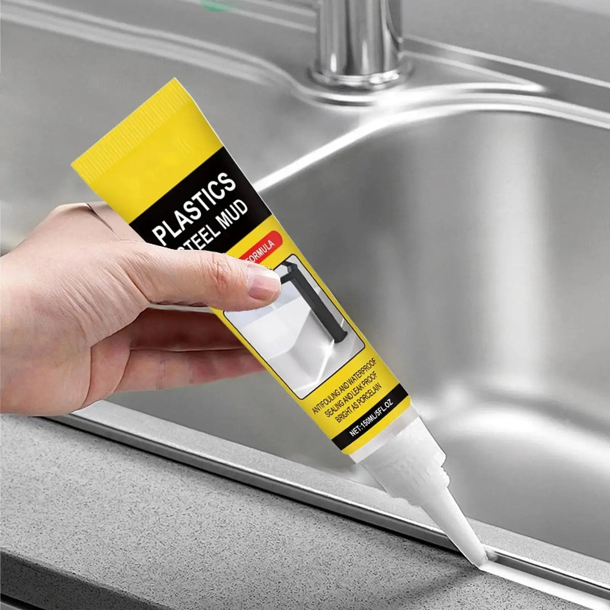 Joint Sealant Waterproof Mold-Resistant 125 ml With Scraper