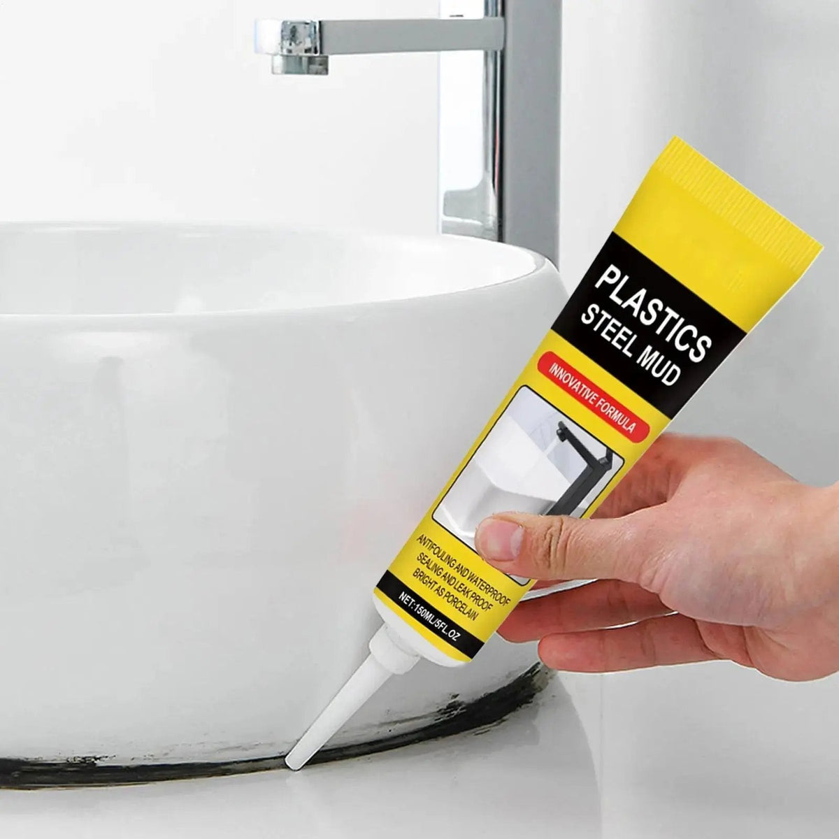 Joint Sealant Waterproof Mold-Resistant 125 ml With Scraper