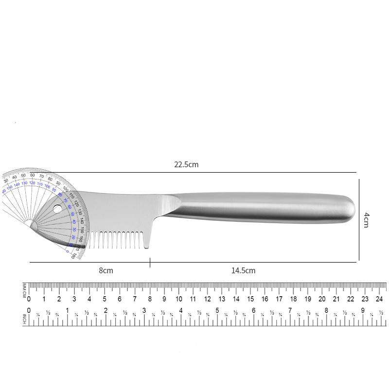 Julienne Peeler Stainless Steel Blade Ergonomic Handle
