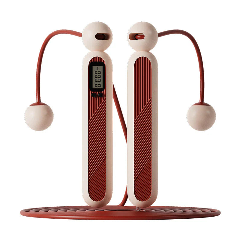 Jump Rope Wireless Digital Counter Weighted & Rotating Handles