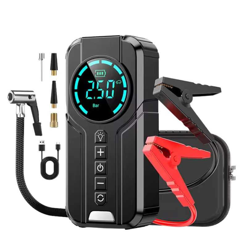 Jump Starter 4-in-1 Tire Inflator & LED Light