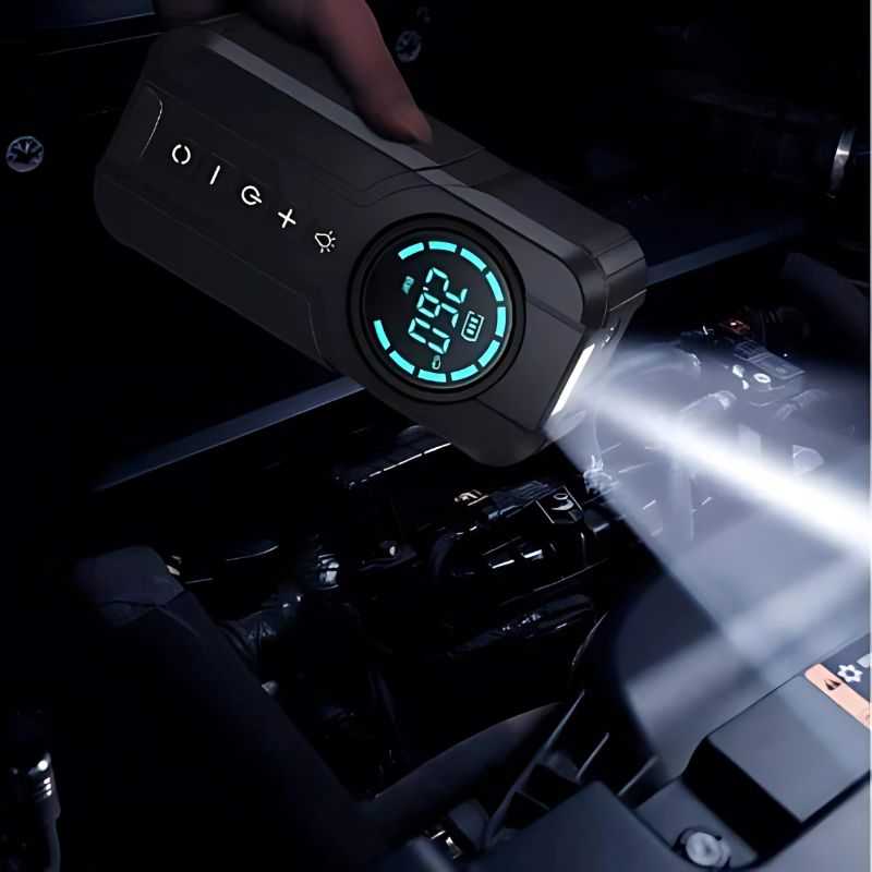 Jump Starter 4-in-1 Tire Inflator & LED Light