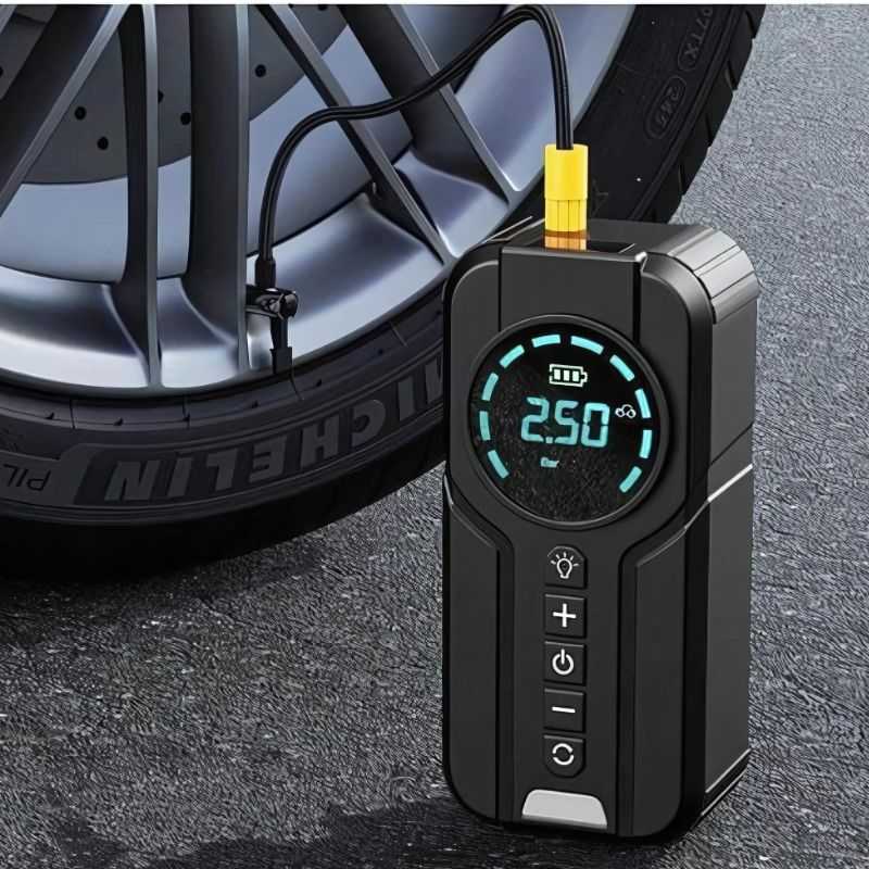 Jump Starter 4-in-1 Tire Inflator & LED Light