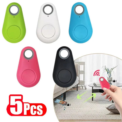 Key Finder App-Connected & Loud Alarm Set of 5