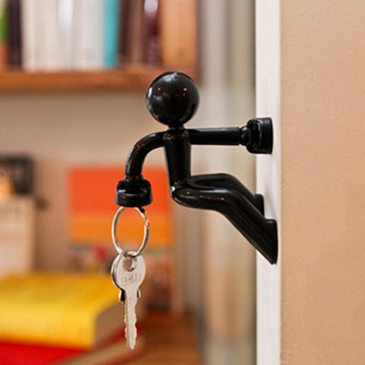 Key Holder Strong Magnetic Grip Tool-Free Wall Mount