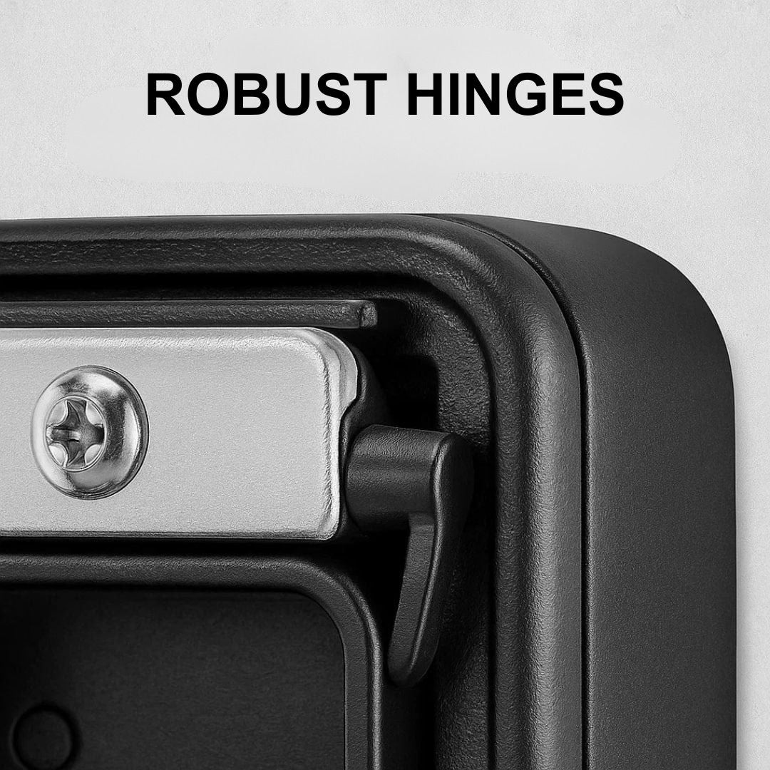 Key Lock Box Resettable Combination Weather Resistant Wall Mount