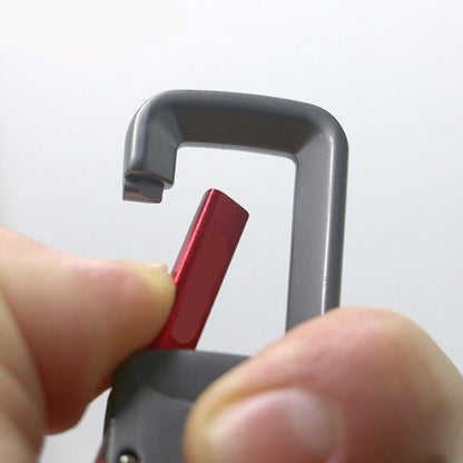 Keychain Belt Clip Quick-Access Rust-Resistant Zinc Alloy