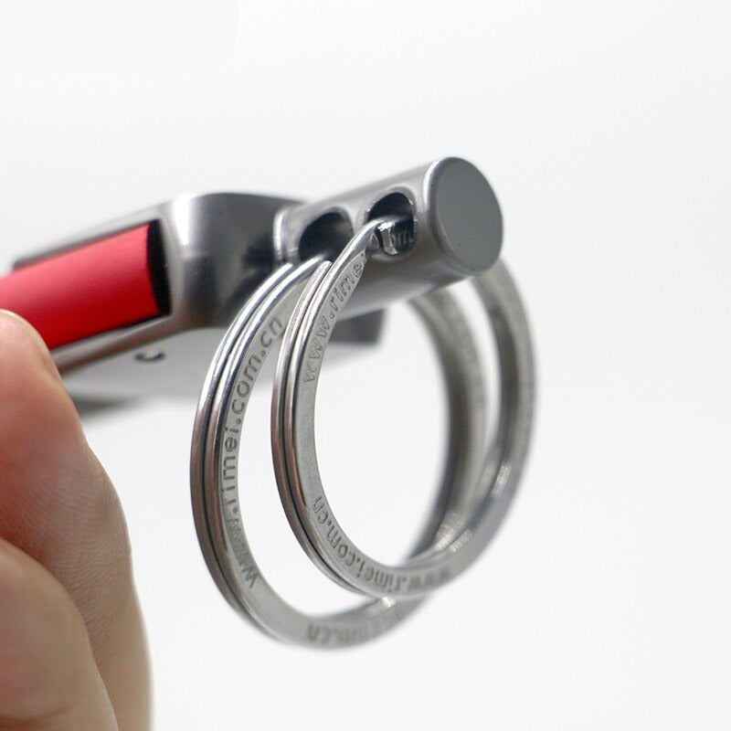 Keychain Belt Clip Quick-Access Rust-Resistant Zinc Alloy