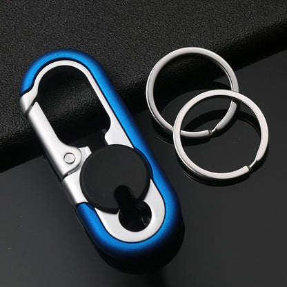 Keychain Double-Ring Rust-Resistant Spring Clasp