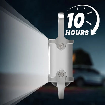 Keychain Flashlight 1200-Lumen Built-In Power Bank Splash-Resistant Alloy