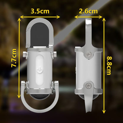 Keychain Flashlight 1200 Lumens 1000mAh Power Bank