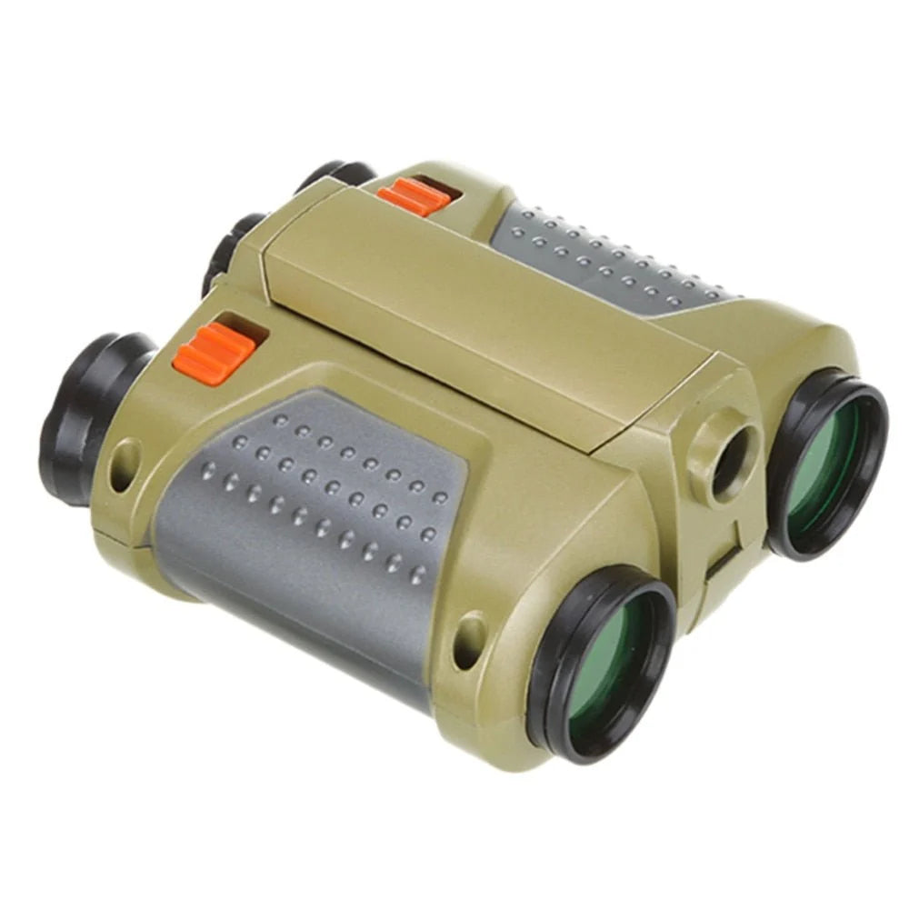 Kids' Binoculars Day & Night Vision Lightweight Impact-Resistant Plastic