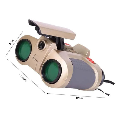 Kids' Binoculars Day & Night Vision Lightweight Impact-Resistant Plastic