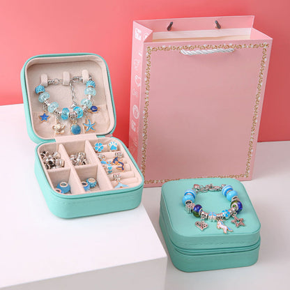 Kids Bracelet Kit Adjustable Bracelets & Over 60 Beads
