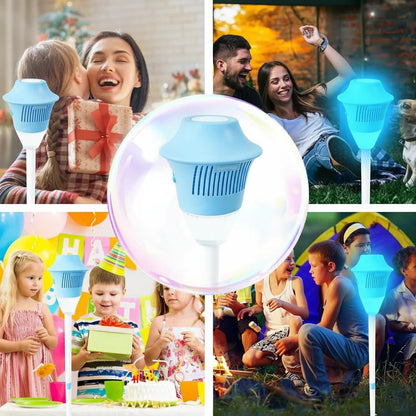 Kids Bubble Machine Adjustable Stand USB & Battery