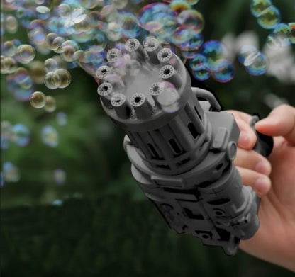 Kids Bubble Machine Multi-Mode Light & Music Child-Safe