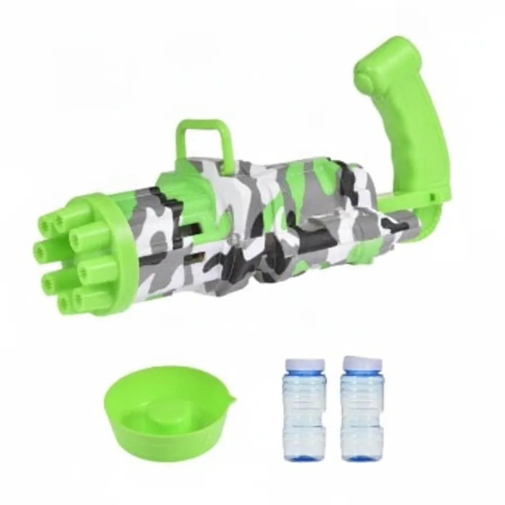 Kids Bubble Machine Multi-Mode Light & Music Child-Safe