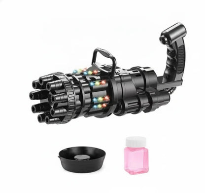 Kids Bubble Machine Multi-Mode Light & Music Child-Safe