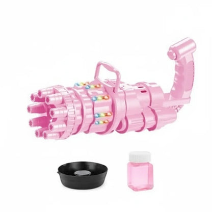 Kids Bubble Machine Multi-Mode Light & Music Child-Safe