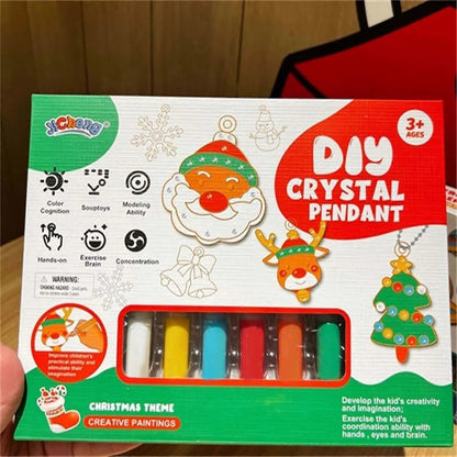 Kids Crystal Painting Kit Non-Toxic Complete Set