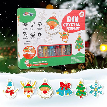 Kids Crystal Painting Kit Non-Toxic Complete Set