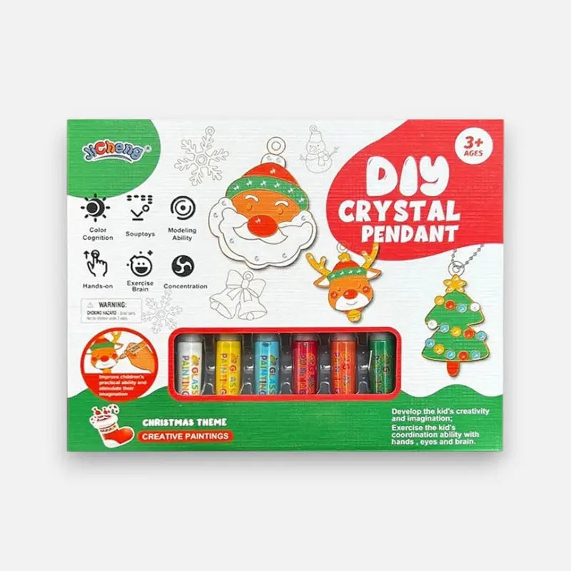 Kids Crystal Painting Kit Non-Toxic Complete Set